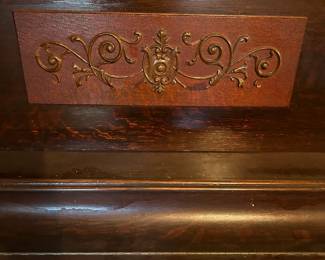 #192 Remington upright piano you move 60x28x56 YOU MOVE… $35.00