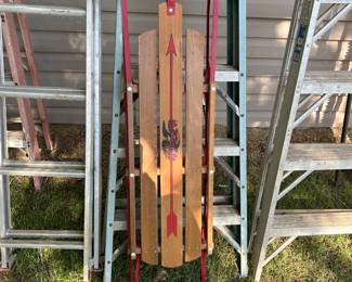 #237 sled flexible flyer 3 $30.00