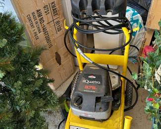 #179 Karcher /quattro 3.75 HP presser washer with hose $45.00
