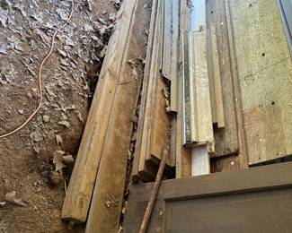 odd wood and trim must go !!