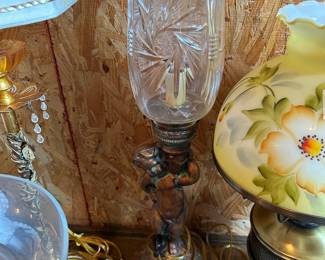 #201 22 tall Crysal shed with angel $35.00