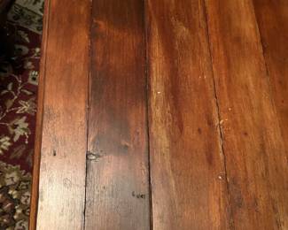 #48 east lake rolling table on wheels as is finish 30x21x30 $76.00