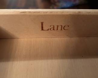 #46 Lane end table with 1 drawer 24x28x24 $120.00
