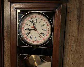 #50 Regular wall clock competitive RR regular clock 0781 w key $175.00