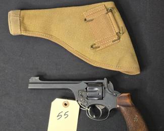 Enfield No. 2 Mk I .38 Caliber Revolver with Holster
