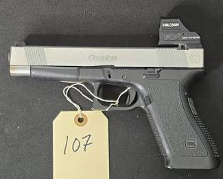 Caspian Arms Custom Glock .40 S&W Pistol