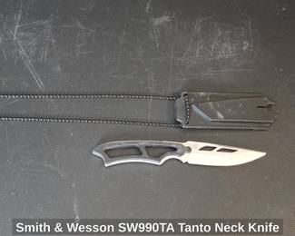 Smith Wesson SWTA Tanto Neck Knife