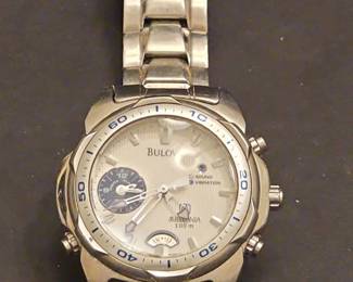Bulova Millennia Alarm Chronograph Watch