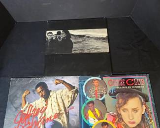 Vintage Vinyl Record Lot U, Jeffrey Osborne, Culture Club