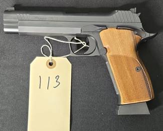 Sig Sauer P210 Target 9mm Pistol