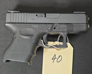 Glock 26 Gen 4 Semi Automatic Pistol