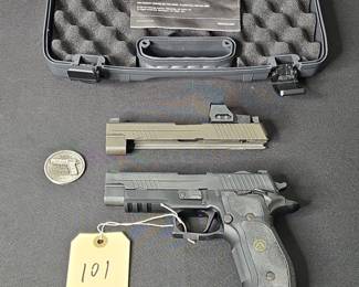 Sig Sauer P226 Legion 9mm Pistol with Extra Slide