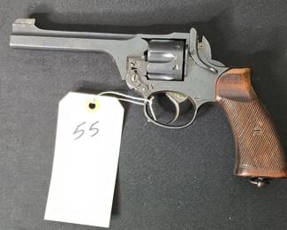 Enfield No. 2 Mk I .38 Caliber Revolver with Holster