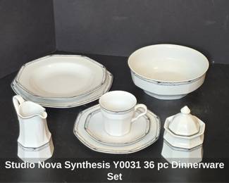 Studio Nova Synthesis Y pc Dinnerware Set