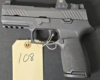 Sig Sauer P320 X Series Compact with Romeo1 Reflex Sight