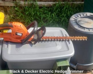 Black Decker Electric Hedge Trimmer