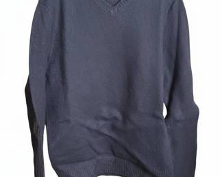 Black Brown VNeck Sweater