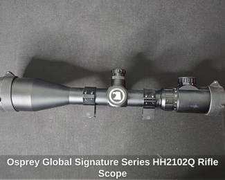 Osprey Global Signature Series HHQ Rifle Scope