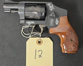 Smith & Wesson Model 442-1 Engraved Revolver