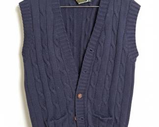 Britches of Georgetowne Cable Knit Sweater Vest