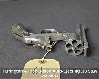 Harrington & Richardson Auto Ejecting .38 S&W Revolver