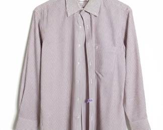 Etienne Aigner Mens Striped Dress Shirt