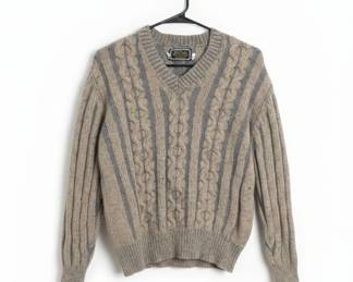 Britches of Georgetowne VNeck Cable Knit Sweater
