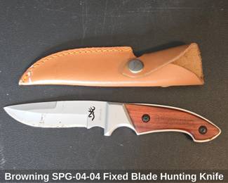 Browning SPG Fixed Blade Hunting Knife