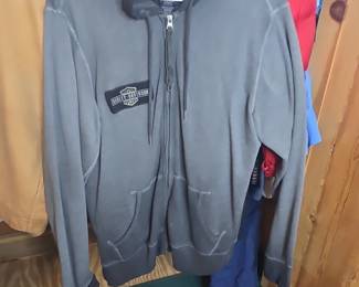 HarleyDavidson Mens FullZip Hoodie