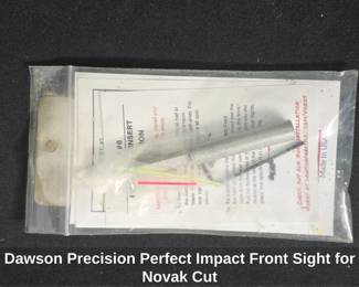 Dawson Precision Perfect Impact Front Sight for Novak Cut second image