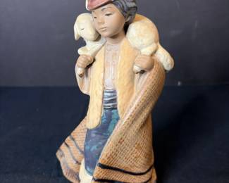 Lladro Mountain Shepherd Figurine