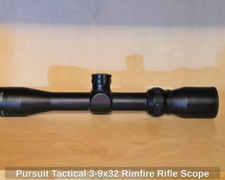 Pursuit Tactical x Rimfire Rifle Scope