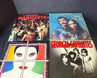 Collection of Four Vintage Vinyl Records