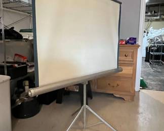 Vintage Radiant Super Champion Lenticular Optiglow Projection Screen third image