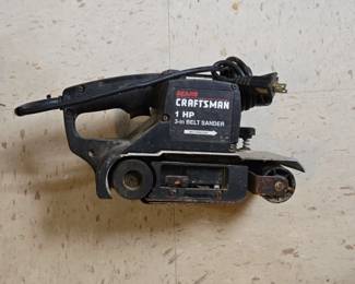 Sears Craftsman x Belt Sander HP Model .