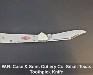 W.R. Case Sons Cutlery Co. Small Texas Toothpick Knife