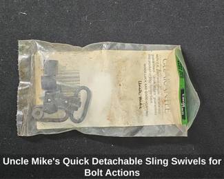 Uncle Mikes Quick Detachable Sling Swivels for Bolt Actions second image