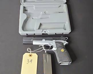 Browning Hi Power Practical Model 9mm Pistol Two Tone