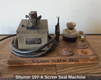 Shuron A Screw Seal Machine