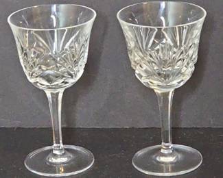 Gorham Cherrywood Crystal Wine Glasses