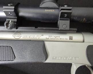 CVA Scout V2 Single Shot Rifle in .350 Legend