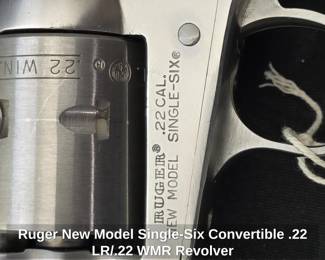 Ruger New Model Single Six Convertible .22 LR/.22 WMR Revolver