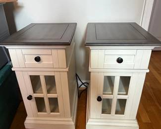 Farmhouse Style TwoTone Nightstands