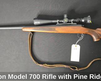 Remington Model 700 Rifle with Pine Ridge Scope