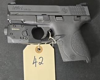 Smith & Wesson M&P9 Shield with Defentac Laser or Light No Mag