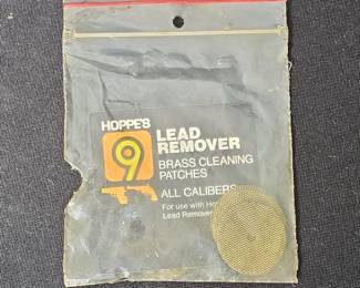Hoppes No. Lead Remover Brass Cleaning Patches