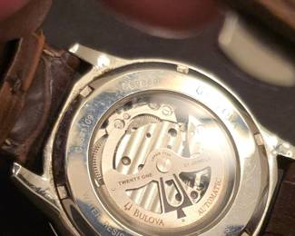 Bulova 96A120 Automatic Skeleton Watch