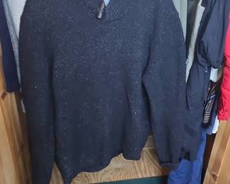 Jos. A. Bank Executive Collection Toggle Sweater