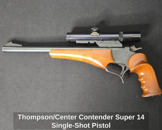 Thompson or Center Contender Super 14 Single-Shot Pistol