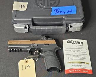 Sig Sauer P320 M17 9mm Pistol with Romeo Pro Optic